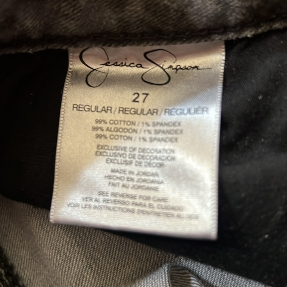 Jessica Simpson skinny leopard print jeans - Picture 6 of 9